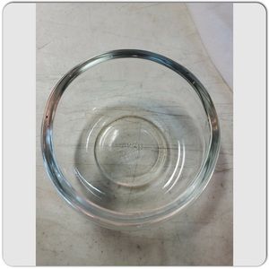 Vintage IDL NY No. 3 Glass Postal Moistener w/o Sponge 3-1/2" X 1-1/2